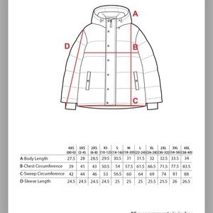 Universal Standard short puffer jacket.